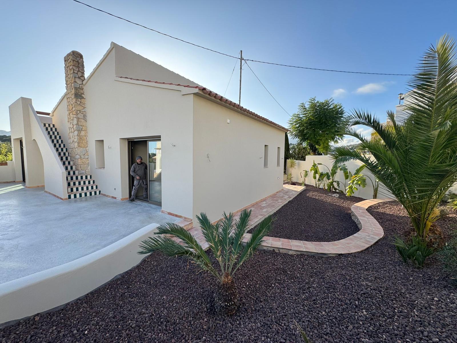 Casa en venta de 3 dormitorios en La Fustera, Benissa.