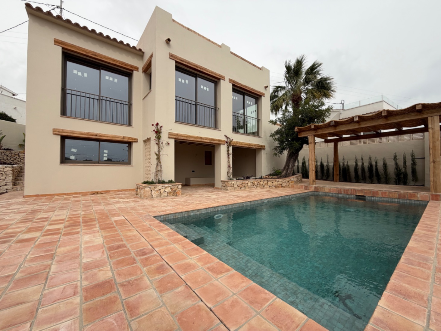 Casa en venta de 3 dormitorios en La Fustera, Benissa.