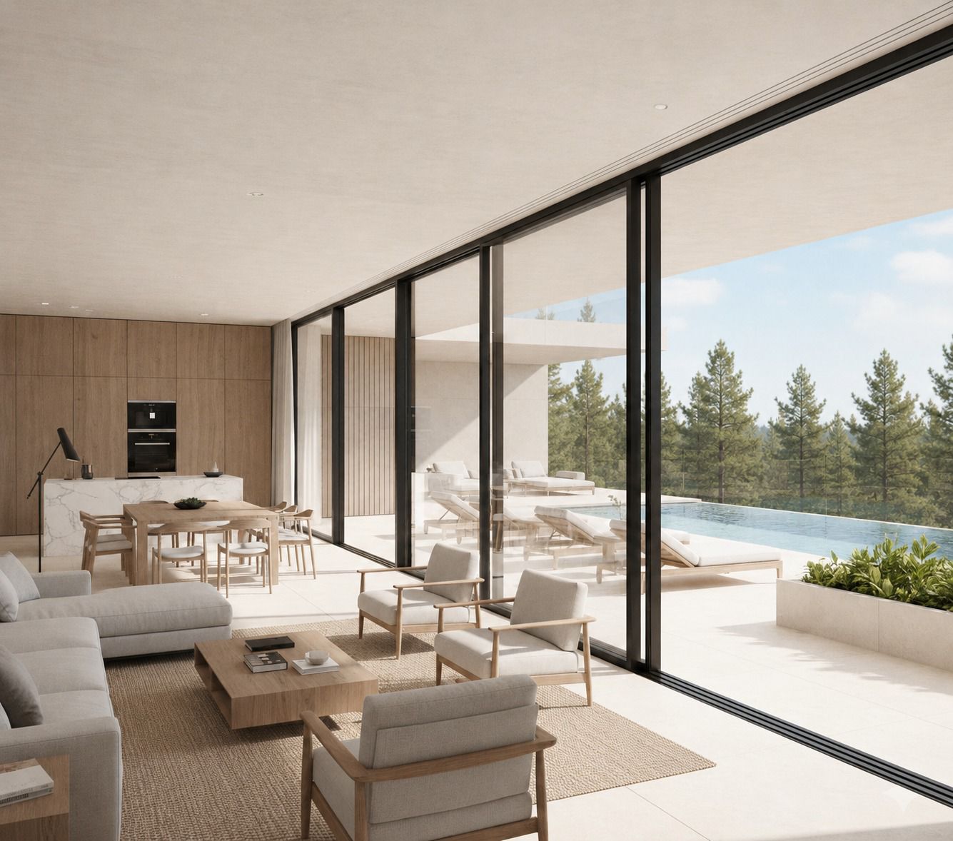 Villa NARA - Proyecto con licencia de construcción listo para edificar en Moraira - A poca distancia del pueblo - Solar de 1500m2